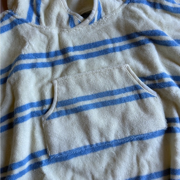 Sunnylife kids hooded towel blue stripe - Picture 4 of 6